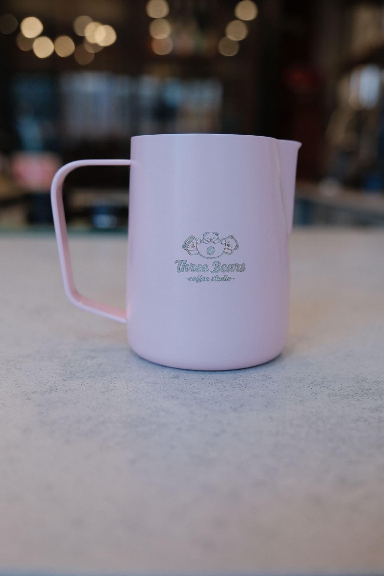 Milk Frothing Pitcher-Three Bears Coffee pitcher stainless steel latte art barista 450ml