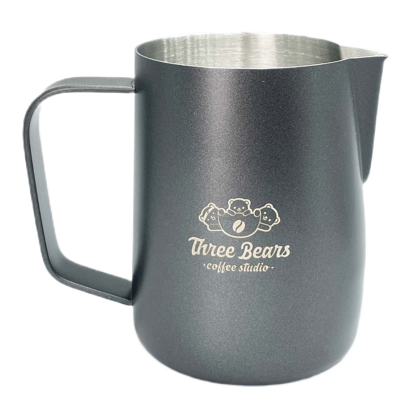 Milk Frothing Pitcher-Three Bears Coffee pitcher stainless steel latte art barista 450ml